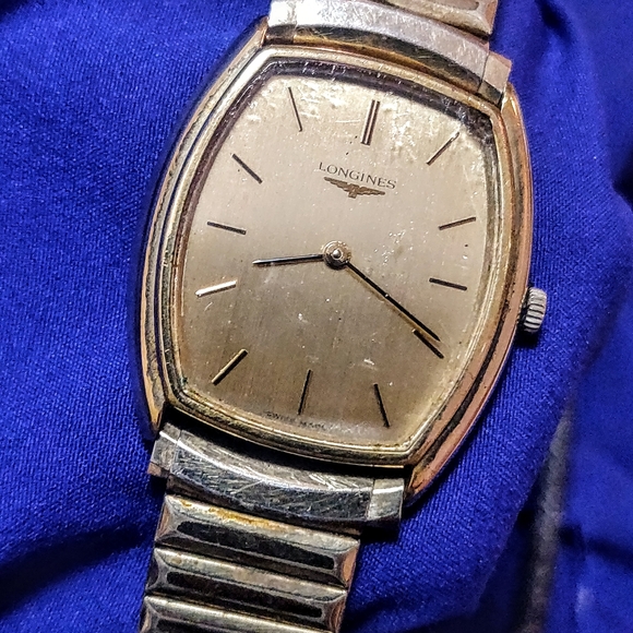 Longines L847 60-70s Manual Wind Antique Men's Watch Gold Tone Working - Picture 3 of 8